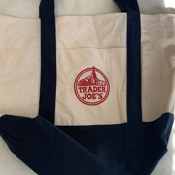 Trader Joe’s Canvas Reusable Tote - Picture 2 of 9